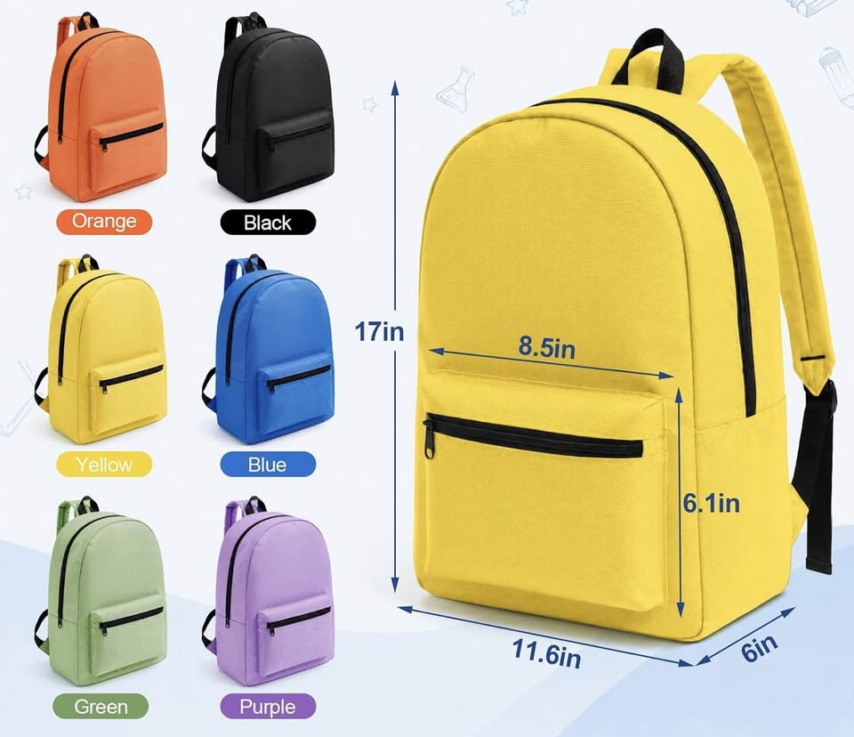 17 in. Lightweight Backpack