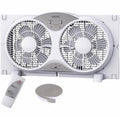 Shinic Twin Window Fan w/ Remote Control – Reversible Intake & Exhaust Fan